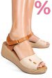 Sandale bej piele naturala 1s7757
