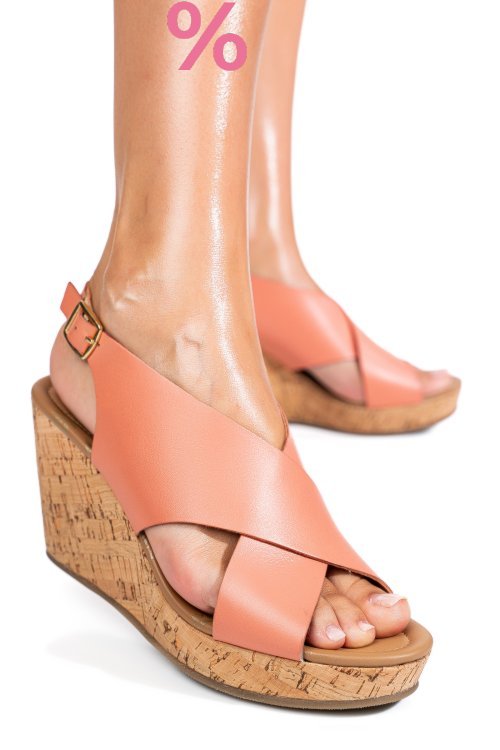 Sandale roz piele naturala ts77p01c29