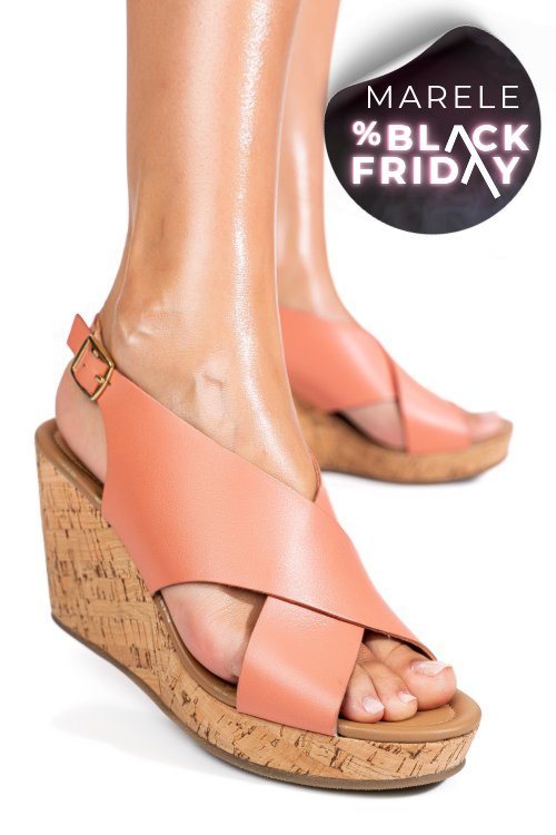 Sandale roz piele naturala ts77p01c29