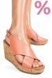 Sandale roz piele naturala ts77p01c29