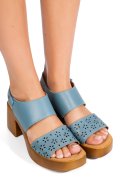 SANDALE BLEUMARIN PIELE NATURALA PS7702C425
