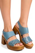 SANDALE BLEUMARIN PIELE NATURALA PS7702C425