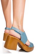 SANDALE BLEUMARIN PIELE NATURALA PS7702C425