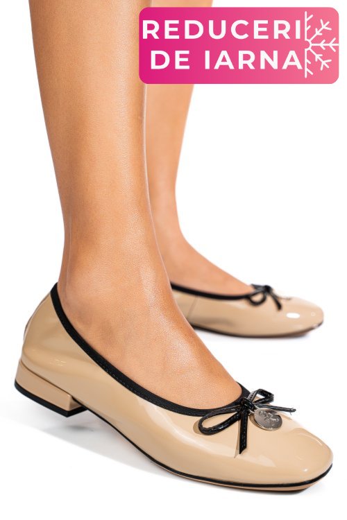 Balerini bej piele naturala as77n560ve