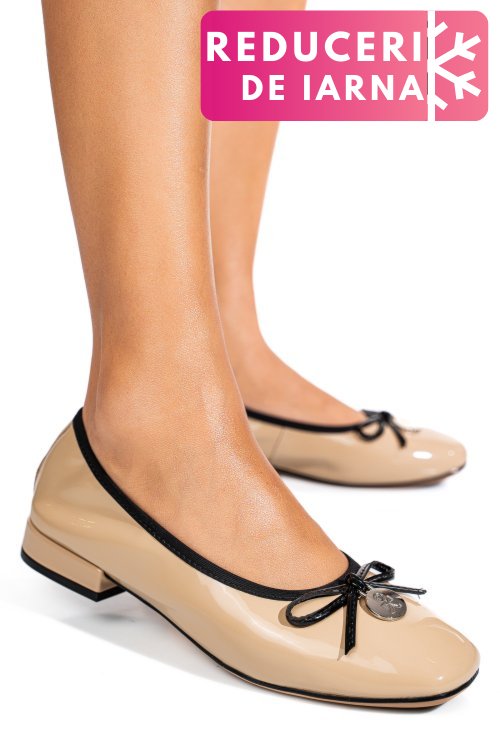 Balerini bej piele naturala as77n560ve