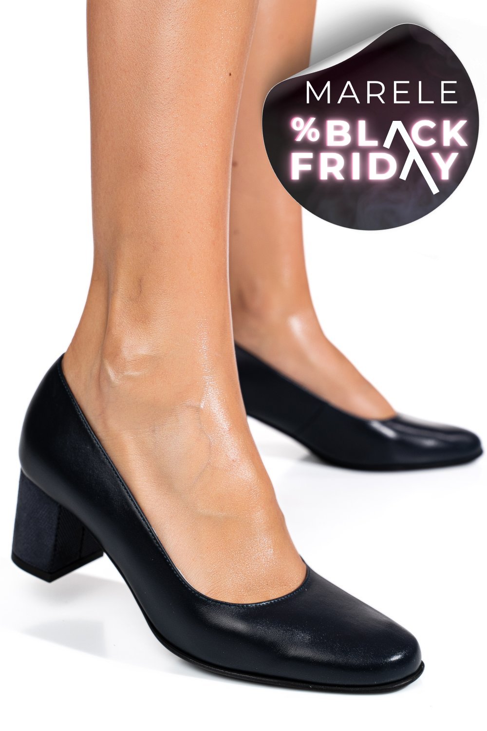 PANTOFI DAMA GUBAN PIELE NATURALA BLEUMARIN SIDEF 3S77475