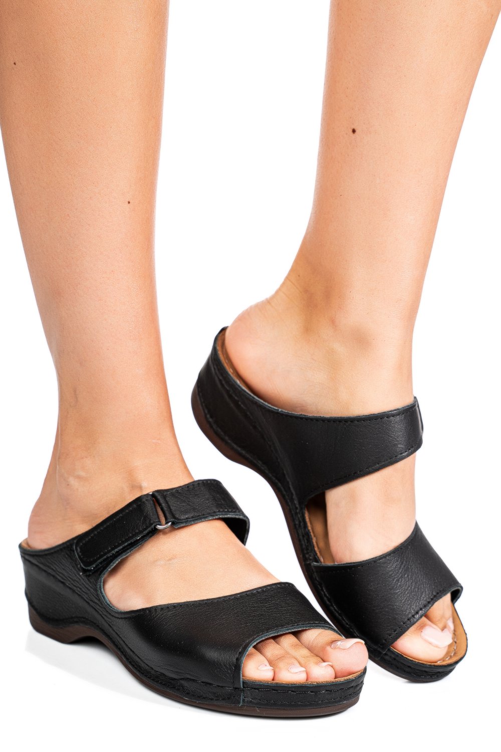 PAPUCI NEGRI PIELE NATURALA 1PC312