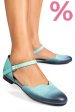 Balerini turcoaz piele naturala 3s7719