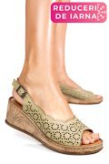 SANDALE VERZI PIELE NATURALA 6S7700AM