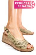 SANDALE VERZI PIELE NATURALA 6S7700AM