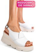 SANDALE ALBE PIELE NATURALA YS7711