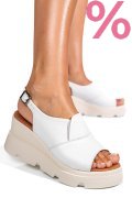 SANDALE ALBE PIELE NATURALA YS7711