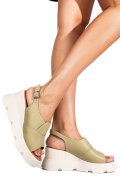 SANDALE VERZI PIELE NATURALA YS7711