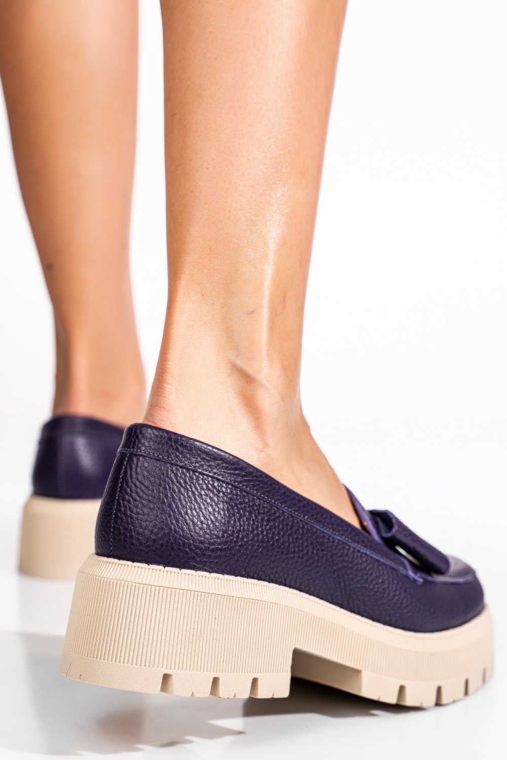 MOCASINI MOV PIELE NATURALA 2S77115