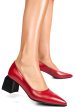 Pantofi rosii piele naturala 5s77460