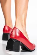 PANTOFI ROSII PIELE NATURALA 5S77460