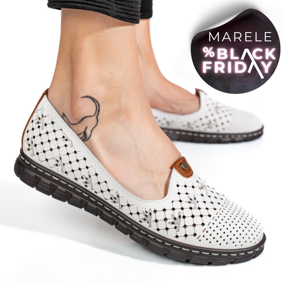 ESPADRILE WHITE PIELE NATURALA JSPY2602