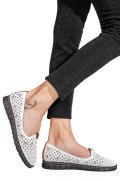 ESPADRILE WHITE PIELE NATURALA JSPY2602