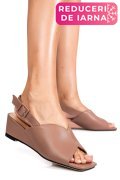 SANDALE ROZ PIELE NATURALA XSPT24065