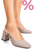 SANDALE ROZ PIELE NATURALA TSPN6509
