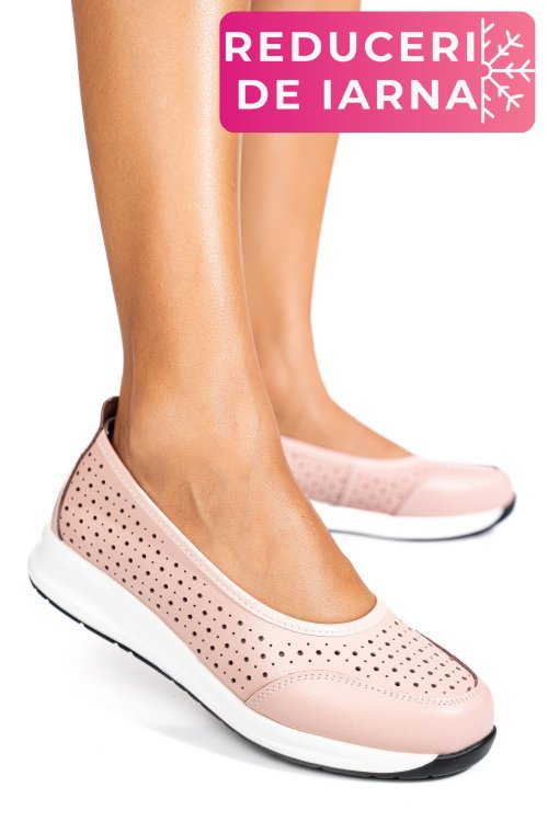 Espadrile roz piele naturala tsp3026