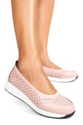 ESPADRILE ROZ PIELE NATURALA TSP3026