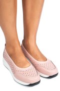 ESPADRILE ROZ PIELE NATURALA TSP3026