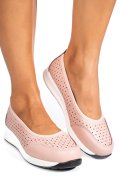 ESPADRILE ROZ PIELE NATURALA TSP3026