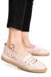 Espadrile roz piele naturala 1pc7905
