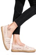 ESPADRILE ROZ PIELE NATURALA 1PC7905