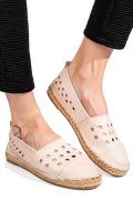 ESPADRILE ROZ PIELE NATURALA 1PC7905