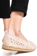 ESPADRILE ROZ PIELE NATURALA 1PC7905
