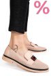 Pantofi roz piele naturala 1pc121