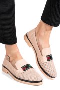 PANTOFI ROZ PIELE NATURALA 1PC121