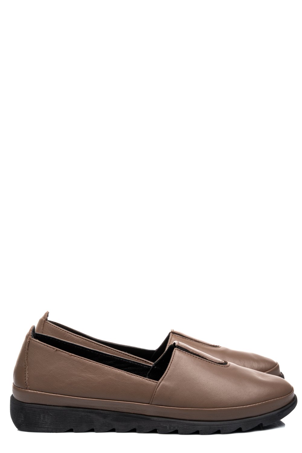 ESPADRILE TAUPE PIELE NATURALA APCRT333