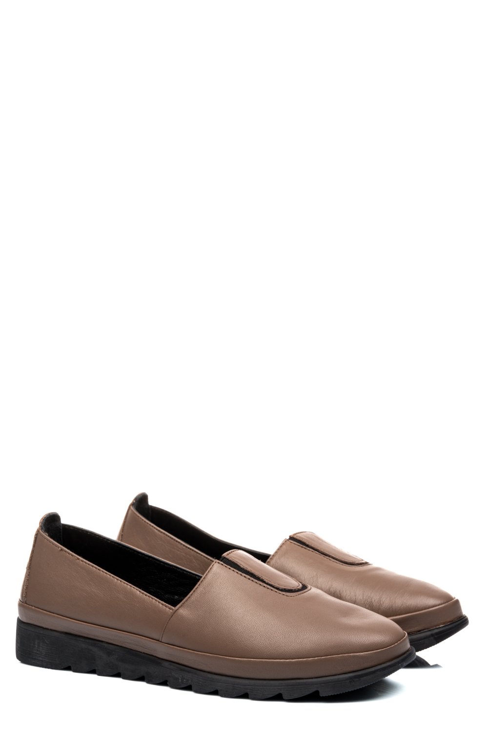 ESPADRILE TAUPE PIELE NATURALA APCRT333
