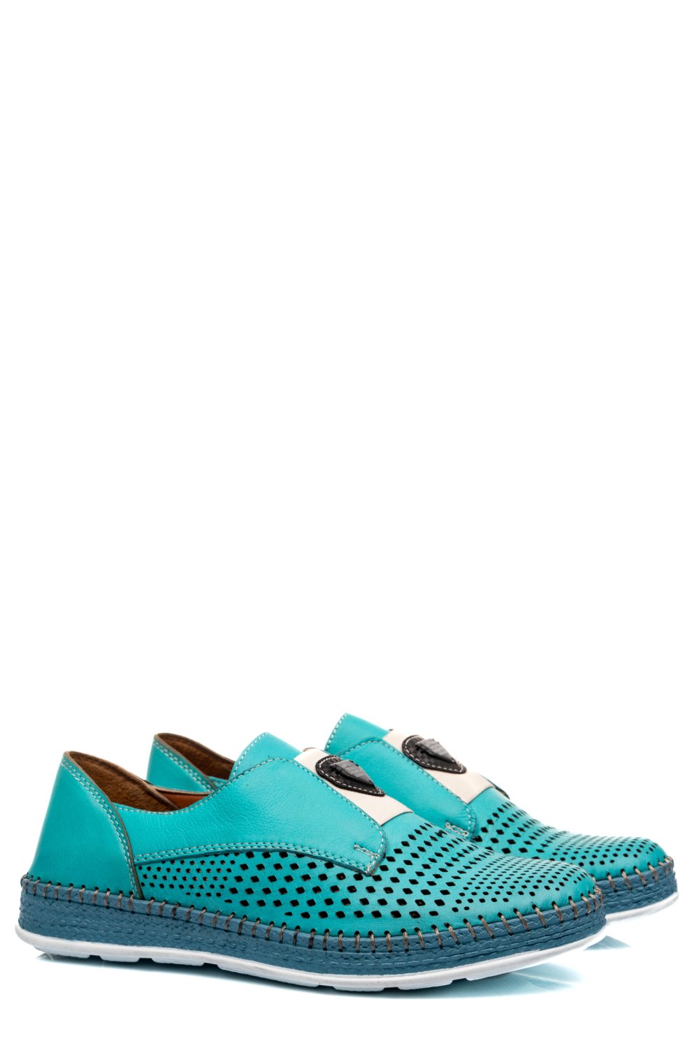 PANTOFI TURCOAZ PIELE NATURALA 1PC332