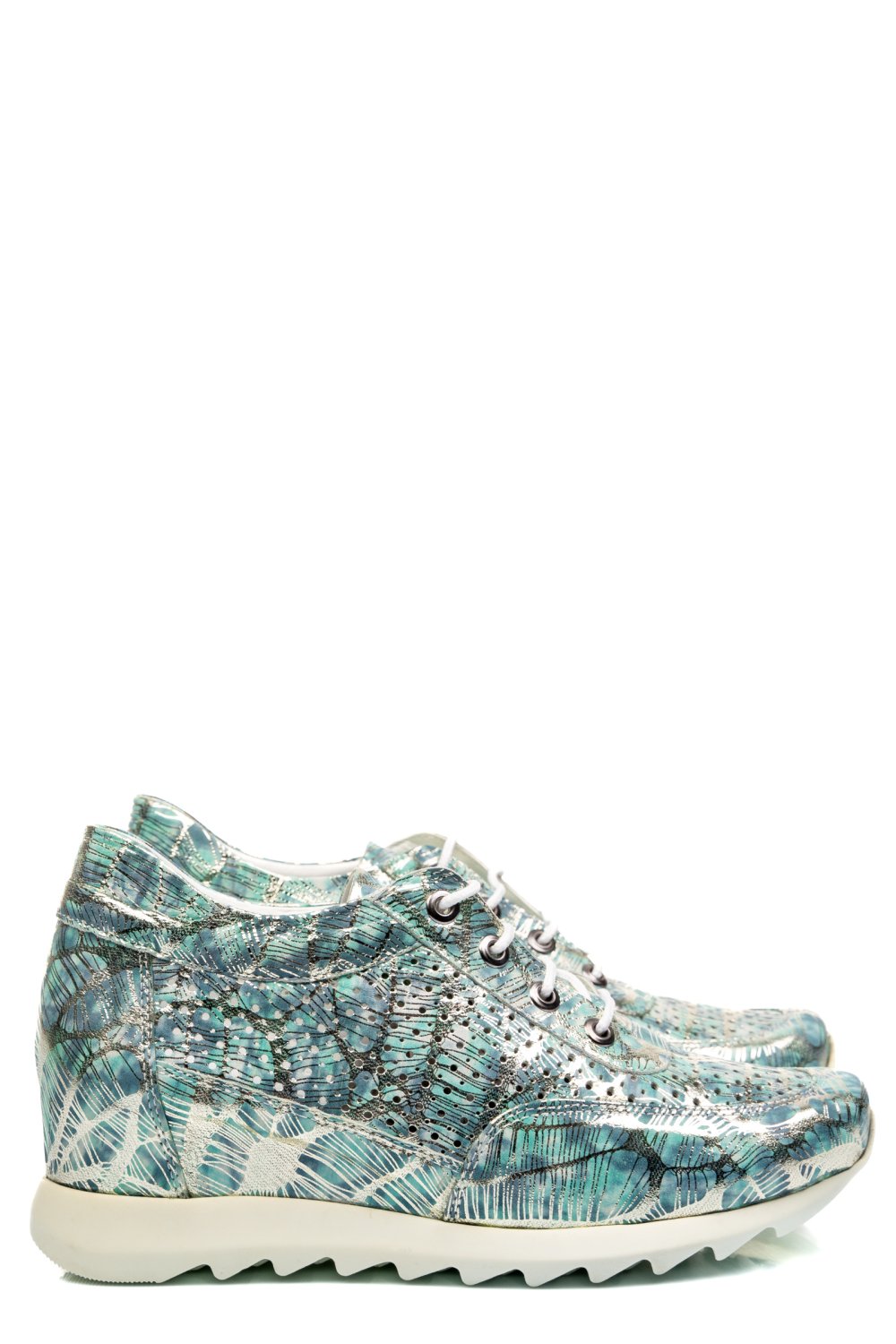 SNEAKERS VERZI PIELE NATURALA APCRT111