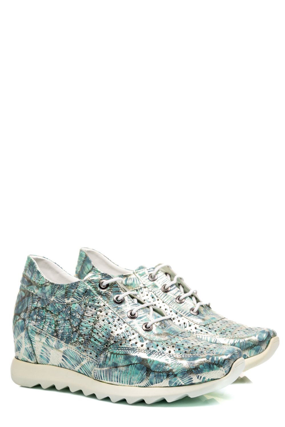 SNEAKERS VERZI PIELE NATURALA APCRT111