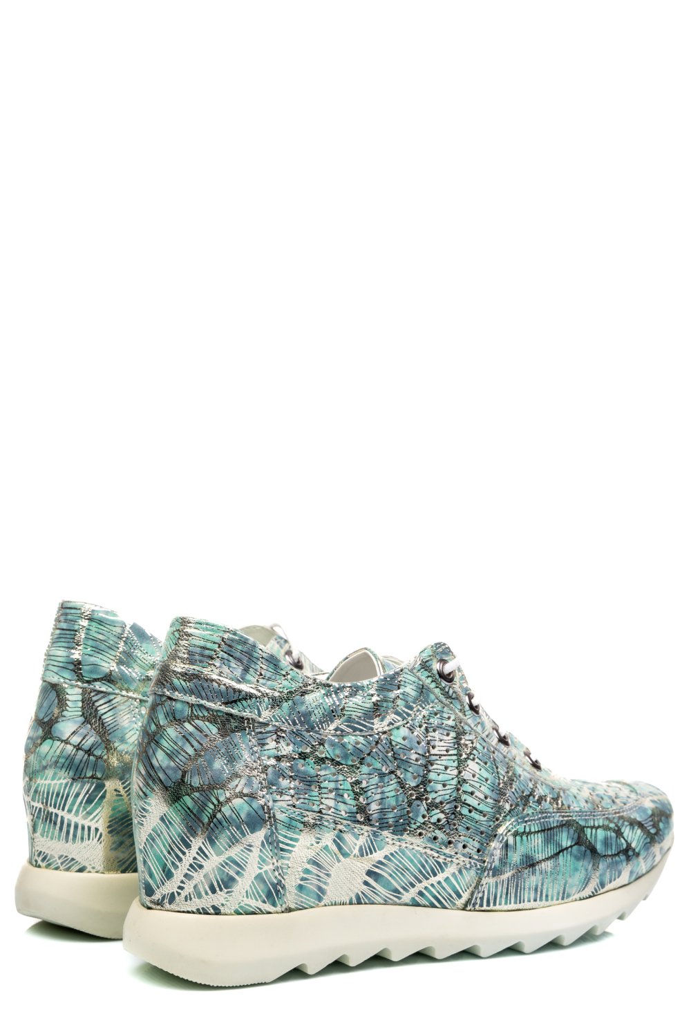 SNEAKERS VERZI PIELE NATURALA APCRT111