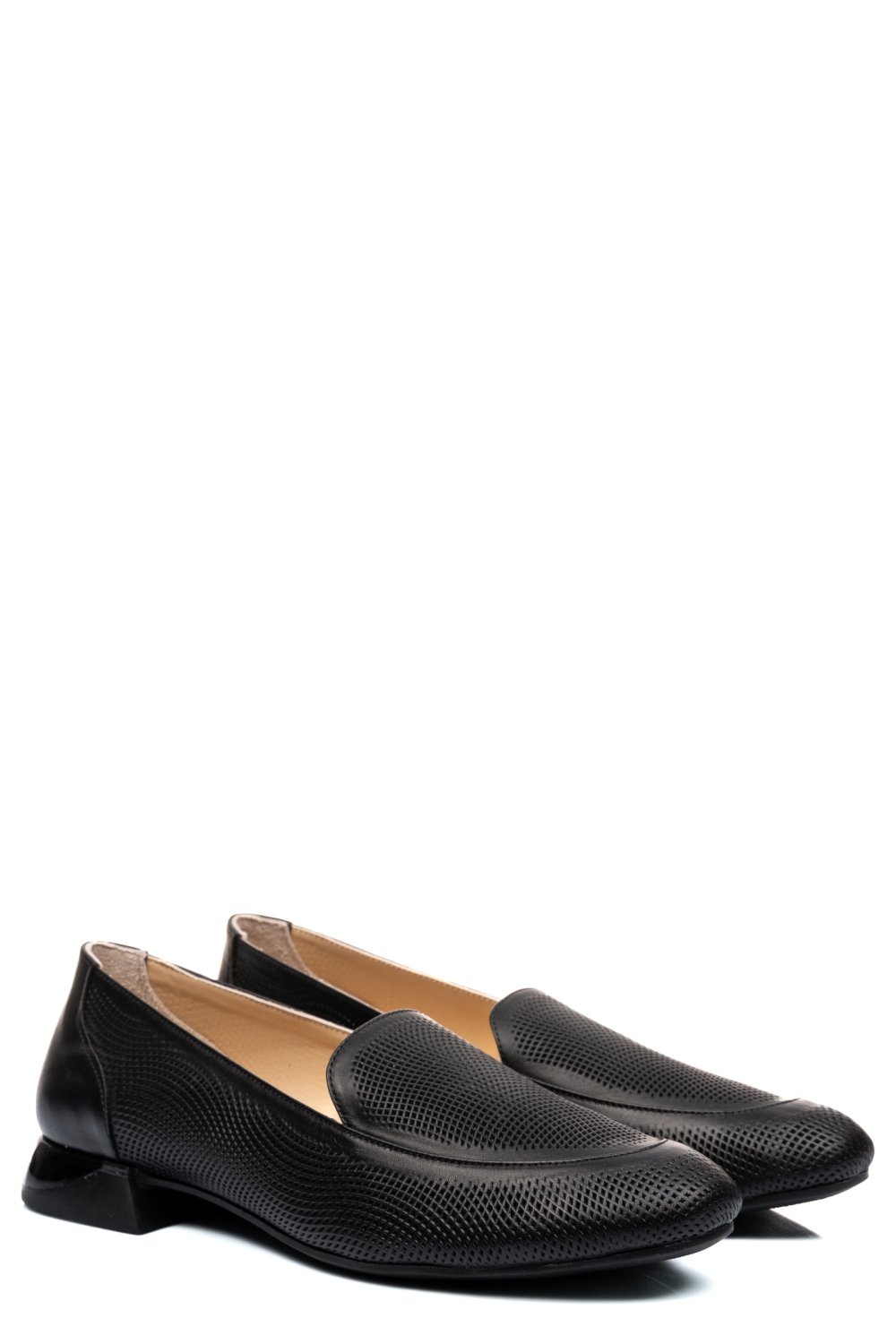 PANTOFI NEGRI PIELE NATURALA 4PC6204