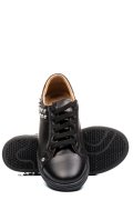PANTOFI SPORT NEGRI PIELE NATURALA 9SPC361
