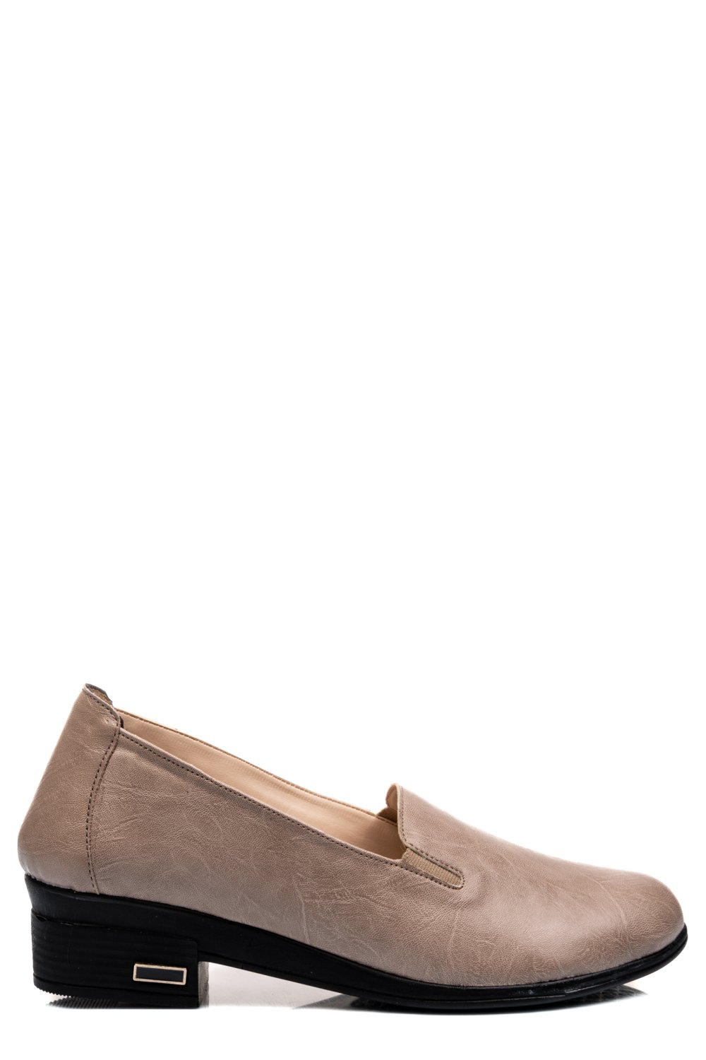 PANTOFI TAUPE PIELE NATURALA 2PC01MM