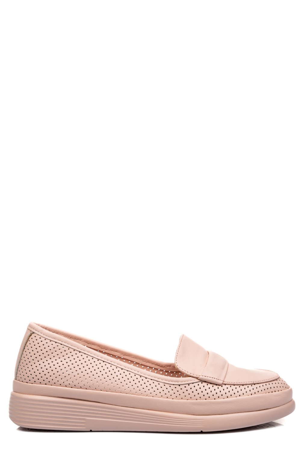 MOCASINI ROZ PIELE NATURALA APCK1100