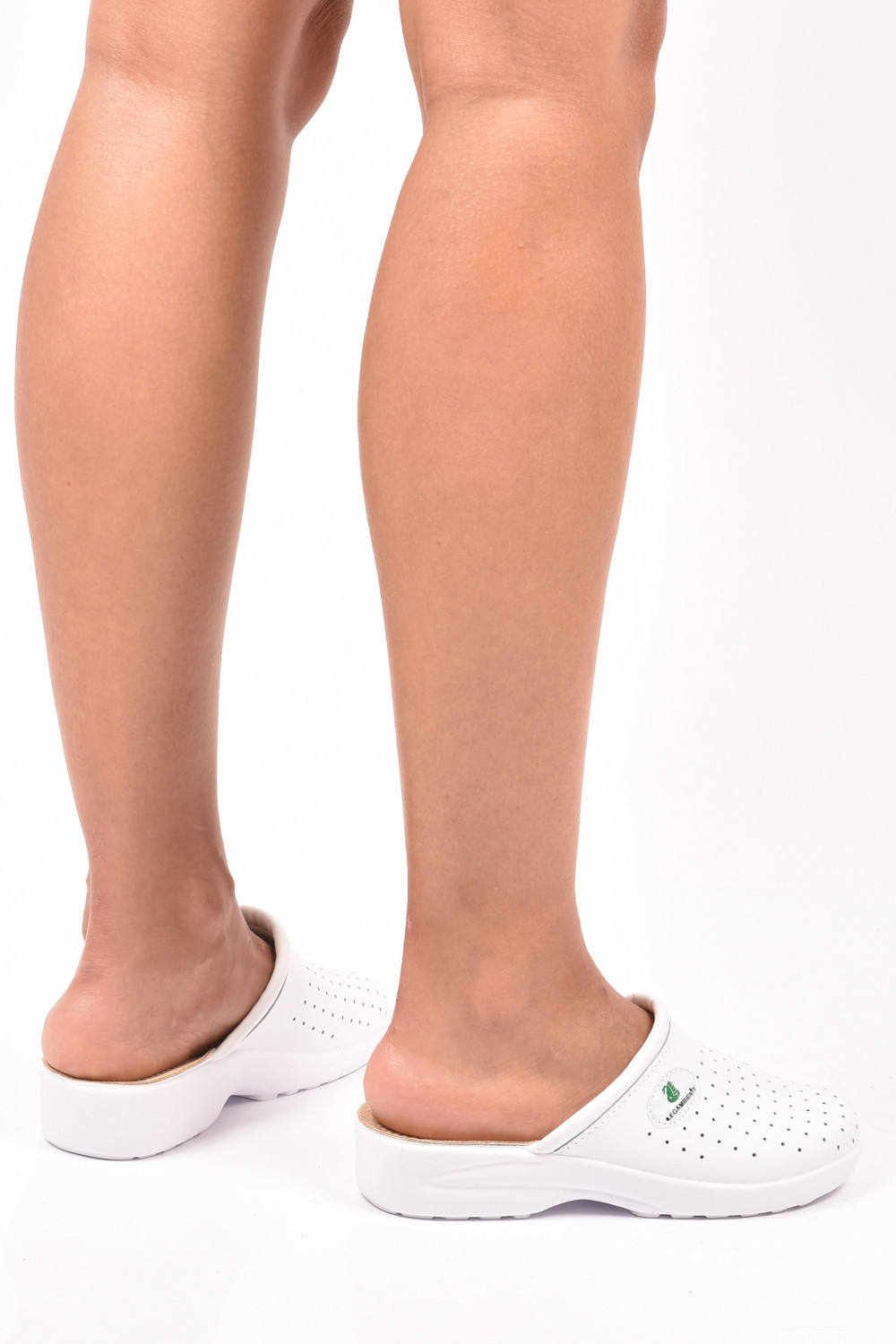 PAPUCI ORTOPEDICI ALBI PIELE NATURALA 1PC0601