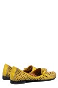 ESPADRILE GALBENE PIELE NATURALA 1PC27