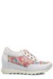 Sneakers albi piele naturala apcrt111