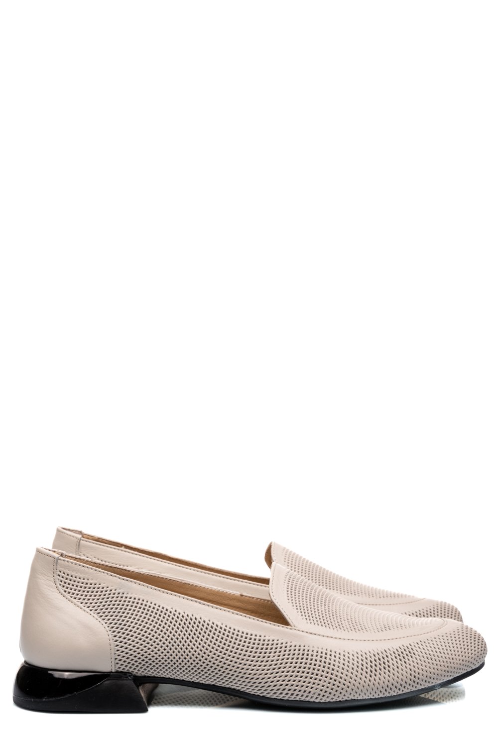 PANTOFI BEJ PIELE NATURALA 4PC6204