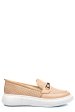 Mocasini bej piele naturala 4pc09mm
