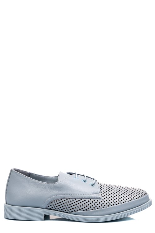 Pantofi albastri piele naturala 1pc115